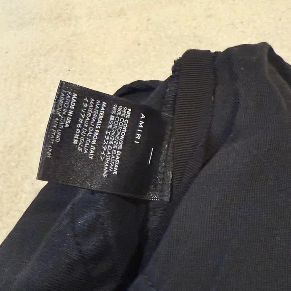 AMIRI MX1 Distressed Jeans - black - ·